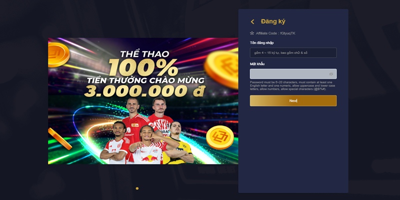 Đăng Ký Mega Casino - Thao Tác Ban Đầu Nhanh Chóng Trải Nghiệm